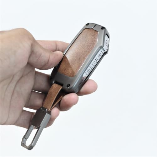 Image of Car Key Cover Fit for New Kia Seltos Facelift 2024 2023 | Carens, Clavis x line | Sonet Facelift - 4 Button Smart Key