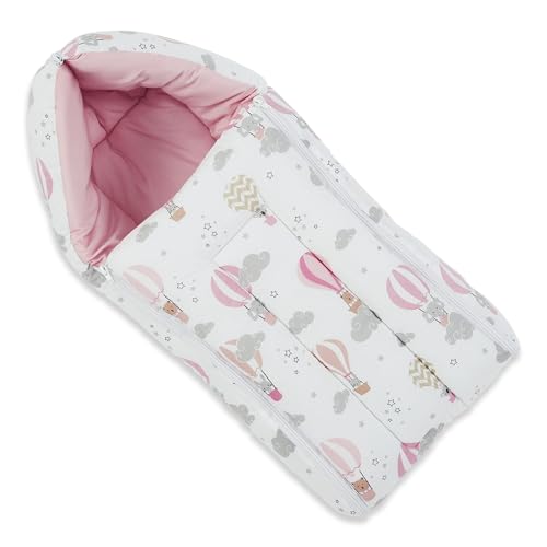Haus & Kinder Cotton Poplin 3 in 1 Baby Carry Nest Cum Sleeping Bag-Carry Nest for New Born Baby to 6 Months, Perfect Size for Your Baby 67*30CM, Portable Baby Sleeping Nest Multi Color, Tiny Journeys Haus & Kinder Cotton Poplin 3 in 1 Baby Carry Nest Cum Sleeping Bag-Carry Nest for New Born Baby to 6 Months, Perfect Size for Your Baby 67*30CM, Portable Baby Sleeping Nest Multi Color, Tiny Journeys