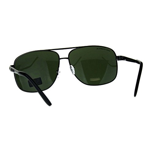 Air Force Sunglasses Mens Square Aviators Retro Fashion UV 4003