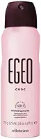 BOTICÁRIO, O BOTICARIO EGEO CHOC DES ANTITRANSPIRANTE AEROSOL 75g 125ml