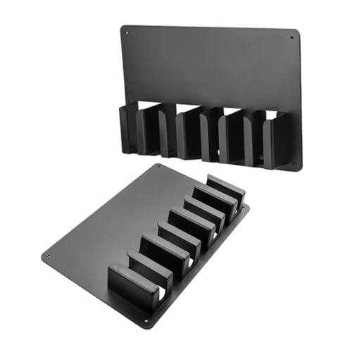 Baluue Barber Hanging Organizer Wall-mounted Hair Clipper Holder Straightener