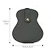 Musiin Creative PU Leather Guitar Shaped Pick Holder, Pick Pouch with 18 Slots for Acoustic Guitar Accessories (Green)