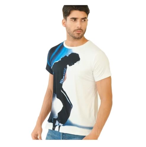 T-shirt Moon Space en coton ample et respirant style sweat de loisirs