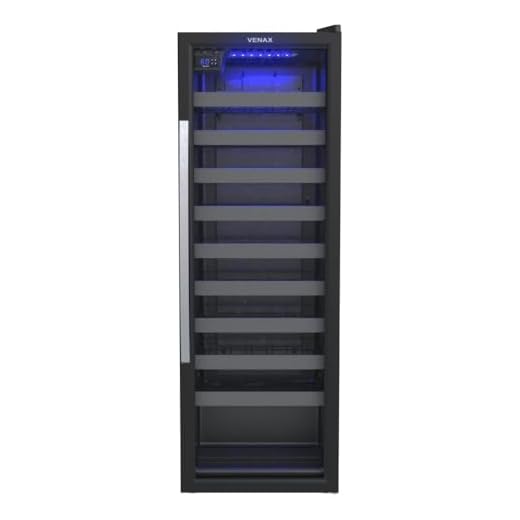 Adega Venax Piubella 200L Preto