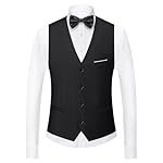 Men's 3 Piece Tuxedo Suit for Men One Button Jacket Suits Slim Fit for Wedding Prom Blazer Vest Pants