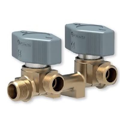 Llave de Paso Gas 2 Tomas