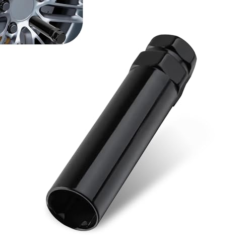 Bawkars Lug Nut Socket, Steel Spline Socket Set, 6 Spline Wheel Locks Nuts Key, Lug Nut Removal Tool...