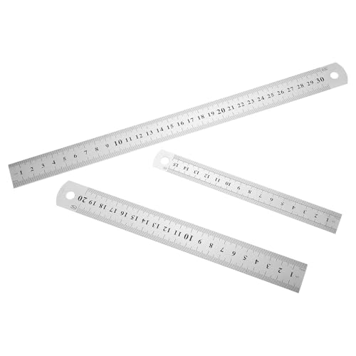 VORCOOL 3�Z�b�g�X�`�[�������ʕ`���K 15cm 20cm 30cm �������蒼����K �w�� ���t ��ƌ����g�їp����c�[��