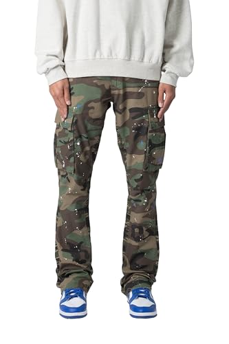 mnml Men's Bootcut Cargo Pants