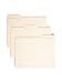 Smead 10405 Heavyweight File Folders, 1/3 Tab, 1 1/2 Inch Expansion Letter, Manila (Box of 50)