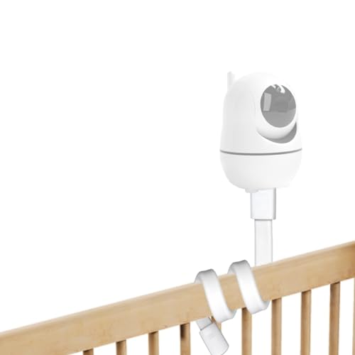 Image of iFamily Flexible Mount Shelf Baby Camera SM43E/SM43EV2/SM653/70A, UKSUP 663, mounting on Baby Bed or Wall Mount Shelf, Curtain Rods Without Hurting Wall Surface.