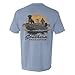 Lab Marsh Guide Duck Hunting Pocket T Shirt XL Ice Blue