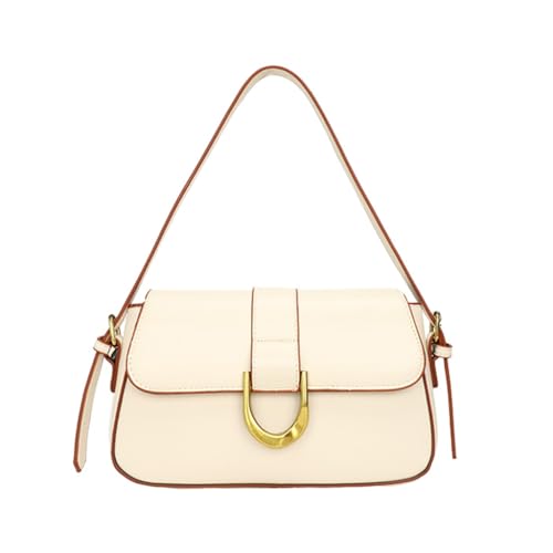 Solid Color PU Leather Crossbody Bag Y2K Square Bag Armpit Bag Shoulder Bag for Girl Versatile Underarm Bag Trendy Bag