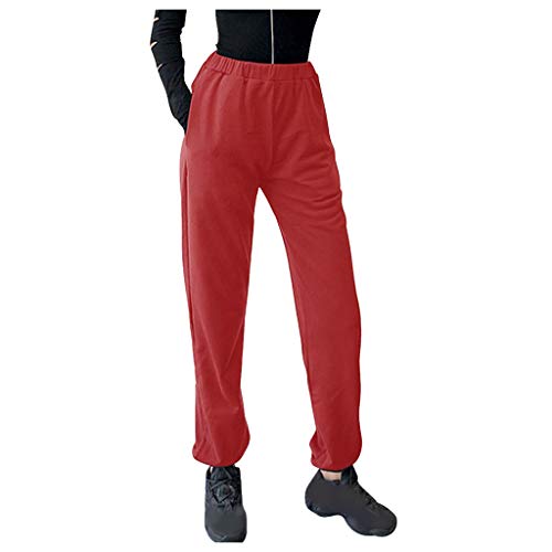 Womens Joggers Pants,Women's Solid Jogger Pants - Premium Soft Sweatpants with Pockets