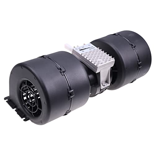 Image of Blower Fan Motor 295-5440 Compatible with Caterpillar Cat Skid Steer 236b 242b 246b 262b 247b 257b for Ford New Holland 85824975 5436662028