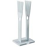 Application large: Outre les gants de cuisine, ce rack polyvalent peut contenir des gants de cuisson, des serviettes, des lingettes et des tasses, ce qui le rend idéal à diverses fins..Il est parfait pour une utilisation à la maison, dans les hôtels ou les bars, offrant un espace organisé pour sécher les accessoires de cuisine essentiels.