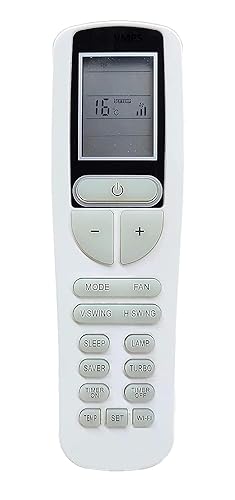 Image of Air Conditioner Remote Compatible for Voltas Smart Split Ac Remote Control with WiFi Function (Please Match The Image with Your Old Remote) (AC-133B)