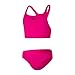 Speedo Essential Endurance+ Medalist 2 Piece, Bikini Bambina, Electric Pink, 32 (13-14 YRS)