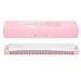 Dilwe Harmonica, Professional Mouthorgan Harmonica Diatonic Harp C Key Stainless Steel Cover Plate 24Hole(Pink) Piano