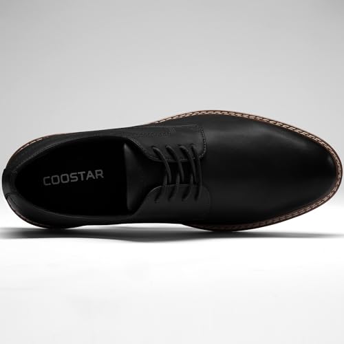 Image of Coostar Mens Casual Dress Shoes Business Formal Derby Sneakers Oxfords Shoe