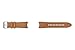 Samsung Hybrid Eco-Leather Band (S/M) ET-SHR95 für die Galaxy Watch6, Uhrenarmband, Original Armband, Lederimitat, Fluorkautschuk, klassischer Stil, sportlich, elegant, angenehmer Sitz, Camel