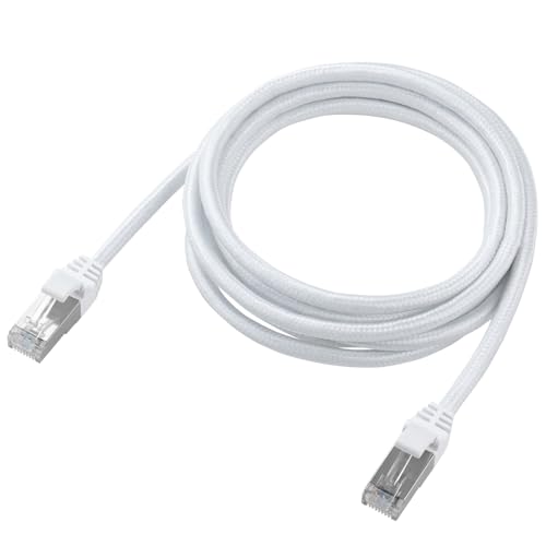 エレコム LANケーブル CAT7 2m ECLD-TWSM/WH20