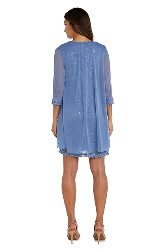 Image of R&M Richards Women's Gleaming Grace Lace Ensemble
