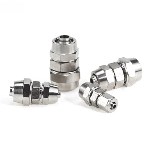 Tuyau raccord pneumatique PU connecteur tube 12mm 8mm pour circuit air comprimé