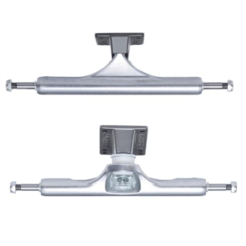 Gunmetal Hollow Lights Truck Set 10.0 - 6 Hole Baseplate by SLAPPY TRUCKS