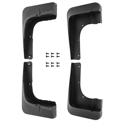 Image of ECCPP Vehicles Mudguard Splash Guards Front & Rear 2016-2018 for Mitsubishi for Outlander 2.4L 3.0L Mud Flaps Set of 4 Flexible and Bendable Mud Flaps Splash