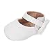 ESTAMICO Infant Baby Girls Ballet Flats Shoes Mary Jane Dress Shoes Toddler First Walkers White 12-18 Months