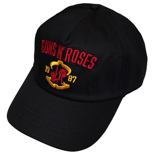 Casquette Guns N' Roses accessoire de mode vintage taille unique style baseball