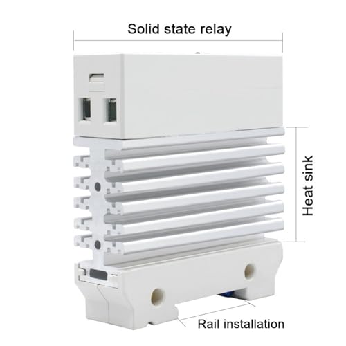 SSR Relais Statique Mince 60A Solution Anti Surchauffe pour Commande Industrielle - 5
