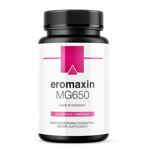 Eromaxin MG650 | für den aktiven Mann | für mehr Leidenschaft zu zweit | 1x60 Kapseln