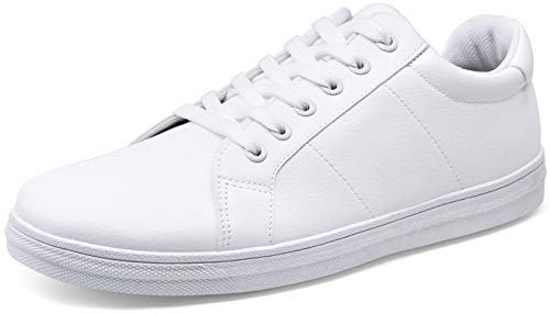 JOUSEN-Mens-Fashion-Sneakers-Memory-Foam-White-Shoes-for-Men-Casual-Shoes
