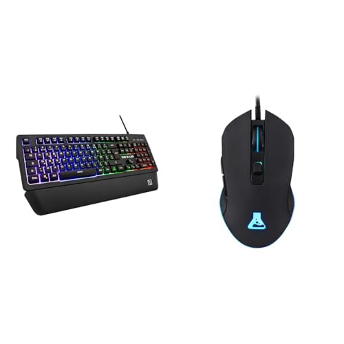 Clavier Gamer AZERTY et Souris Gaming Kult Helium Filaire USB - Pack The G-Lab