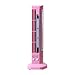 FRAUIT Turmventilator Leise 2 in 1 USB Lüfterleuchte LED Oszillation Standventilator, klein Tower Fan, Säulenventilator mit 3, Ventilator, 2.5W Weiß Schwarz Rosa (Rosa)