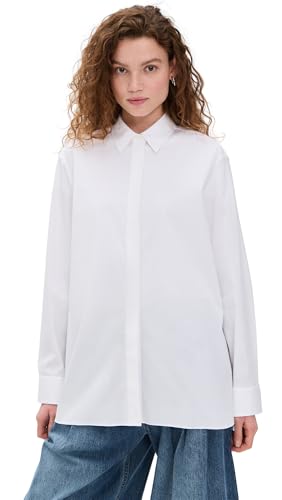 Image of Theory Women's Classic Menswear Shirt