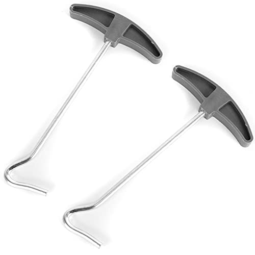 BLLNDX 2-Pack Plastic Handle Steel Awl Tent Peg Nail Puller...