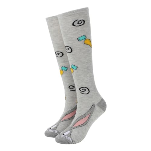 Chaussettes hautes Looney Tunes Bugs Bunny le cadeau d'anniversaire idéal et amusant pour femme
