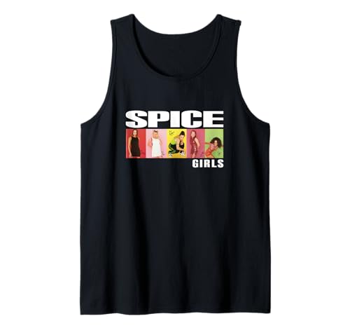 Official Spice Girls Photo Block Tank Top