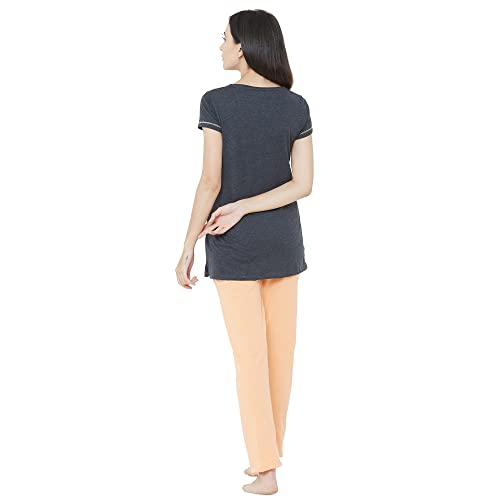 Image of Sweet Dreams Women's Cotton Printed Night Suit Set