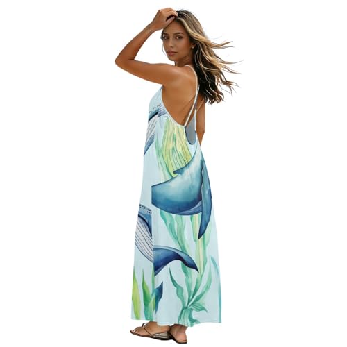 Robe d'été dos nu légère pour éviter la chaleur et habiller le maillot de bain