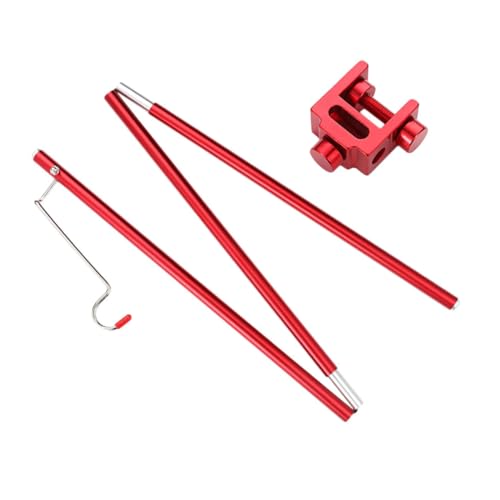 Garneck Portable Camping Light Stand Solar Lantern Holder for Outdoor Tent Foldable Lantern Stand