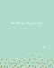 Bullet Grid Journal: Mint Green and Gold Dots, 150 Dot Grid Pages, 8x10, Professionally Designed