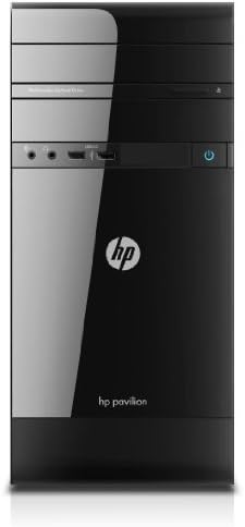 HP PAVILION P2-1334 Desktop PC AMD E1-1200 1.4GHz Processor, 4GB Ram, 500Gb Hard Drive, Windows 8 (Black)