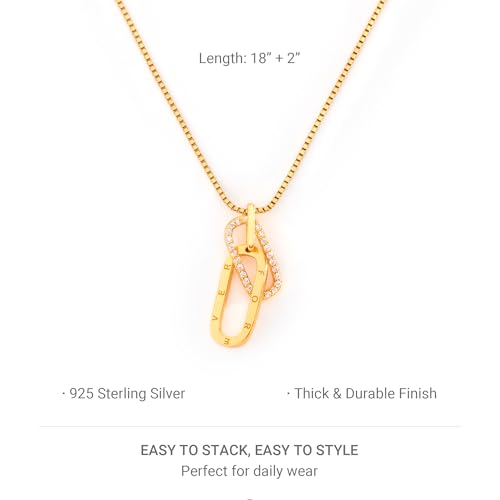 STORYJEWELLERY Birthday Gifts for Women, Sterling Silver Necklace, 40th 50th 60th 70th Womens Birthday Gifts for Mom Sister Daughter Friend and Coworker, Jewelry for Her4