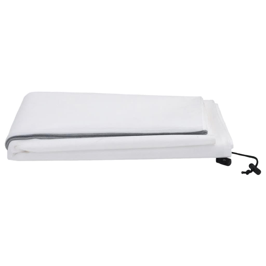 Wintervlies mit Reißverschluss 10 STK. 70 g/m² Vlies, 3,14x2,5 m Pflanzenhülle – Frostschutz mit Kordelzug für Pflanzen, atmungsaktiv und langlebig