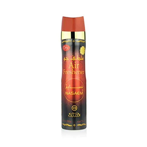 (Air Freshner) 300ML (10 oz) | Heritage Collection | Featuring Notes: Lemon, Bergamot, Cardamom, Rose, White Flowers, Saffron | by Nabeel Perfumes (Nasaem.)
