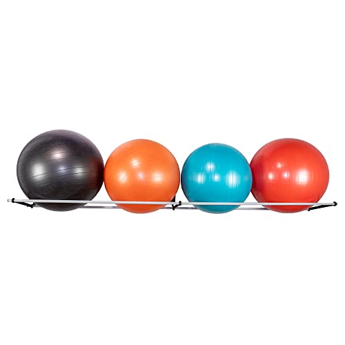 Vita Vibe - USA Made - Yoga Ball Storage Rack - Exercise/Yoga/Stability Balls 10-36 Diameter (23.625 Inches .75 Inches 5.5 Inches 5 Feet 5.00 Feet)
